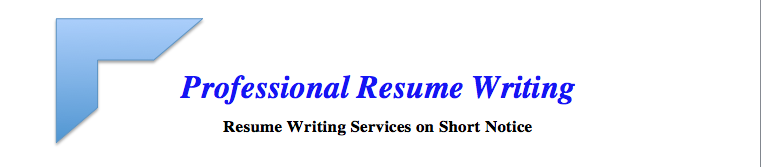 Professional Resume Writing