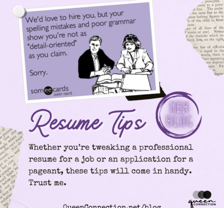 how to write a good resume