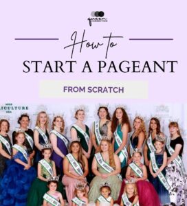 how to start a pageant
